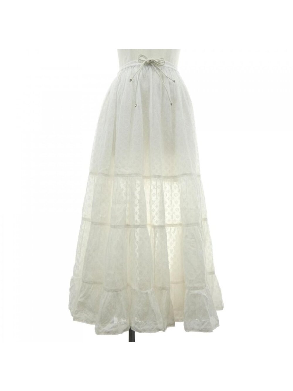 Louis Vuitton Skirt White
